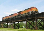 BNSF 4135, 6795 and 4341